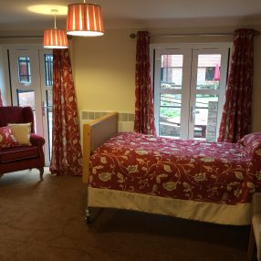 Newly refurbished bedroom