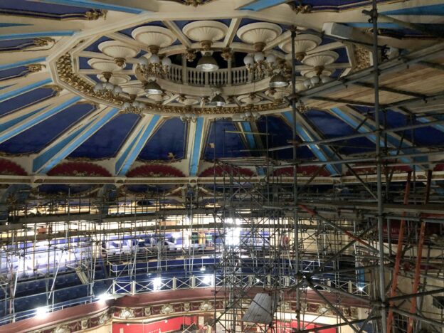 Brighton Hippodrome receives some TLC.